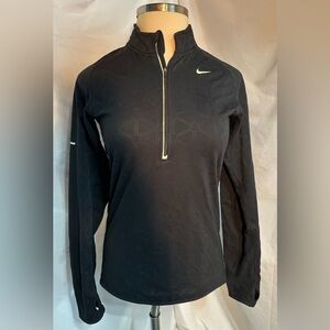 Nike Black Long Sleeve Athletic Top